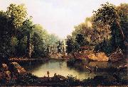 Robert S.Duncanson Little Miami River USA oil painting artist